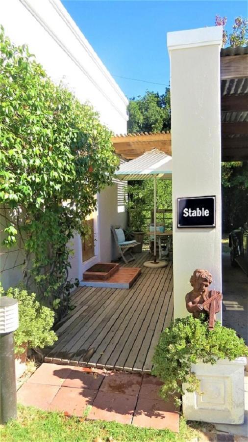 De Oude Schuur Apartment Stellenbosch Exterior photo